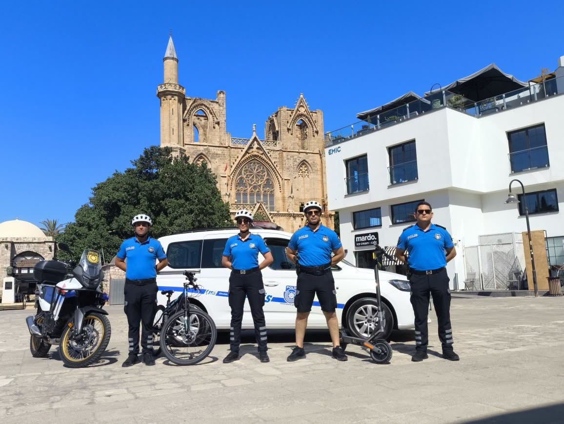 Turizm polisi uygulaması Gazimağusa’da da başladı