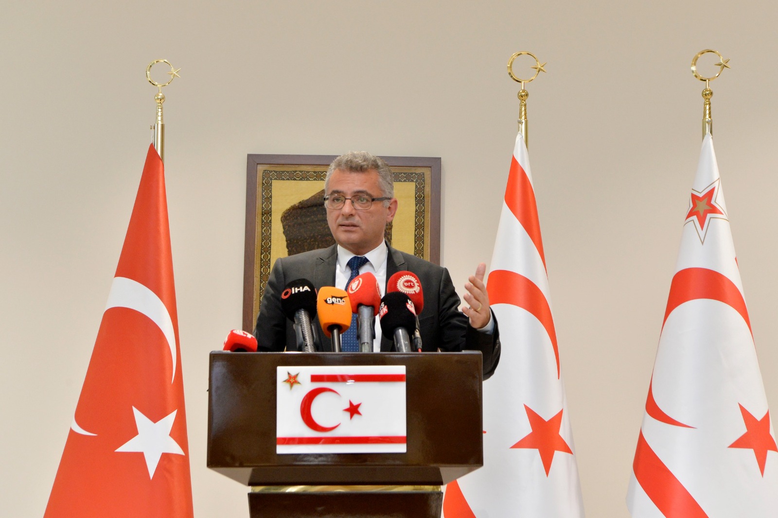 Erhürman, Cumhurbaşkanlığı’nda basın açıklaması yapacak