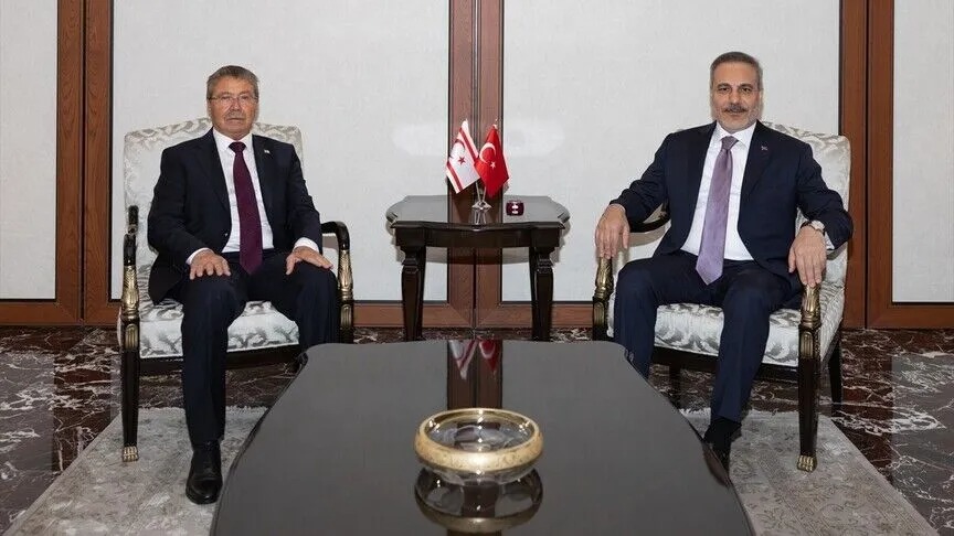 Üstel, Ankara’da Hakan Fidan ile görüştü
