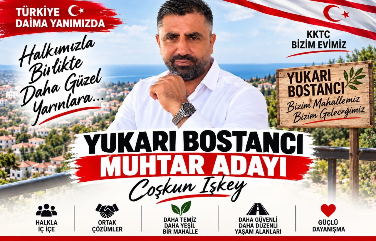 YUKARI BOSTANCI’DA MUHTARLIK İÇİN COŞKUN İŞKEY ADAYLIĞINI AÇIKLADI