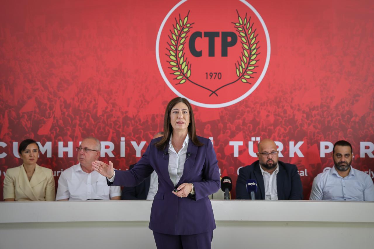 CTP Genel Başkanı Sıla Usar İncirli, partisinin 10 başlıktan oluşan Denizcilik Politikaları’nı açıkladı