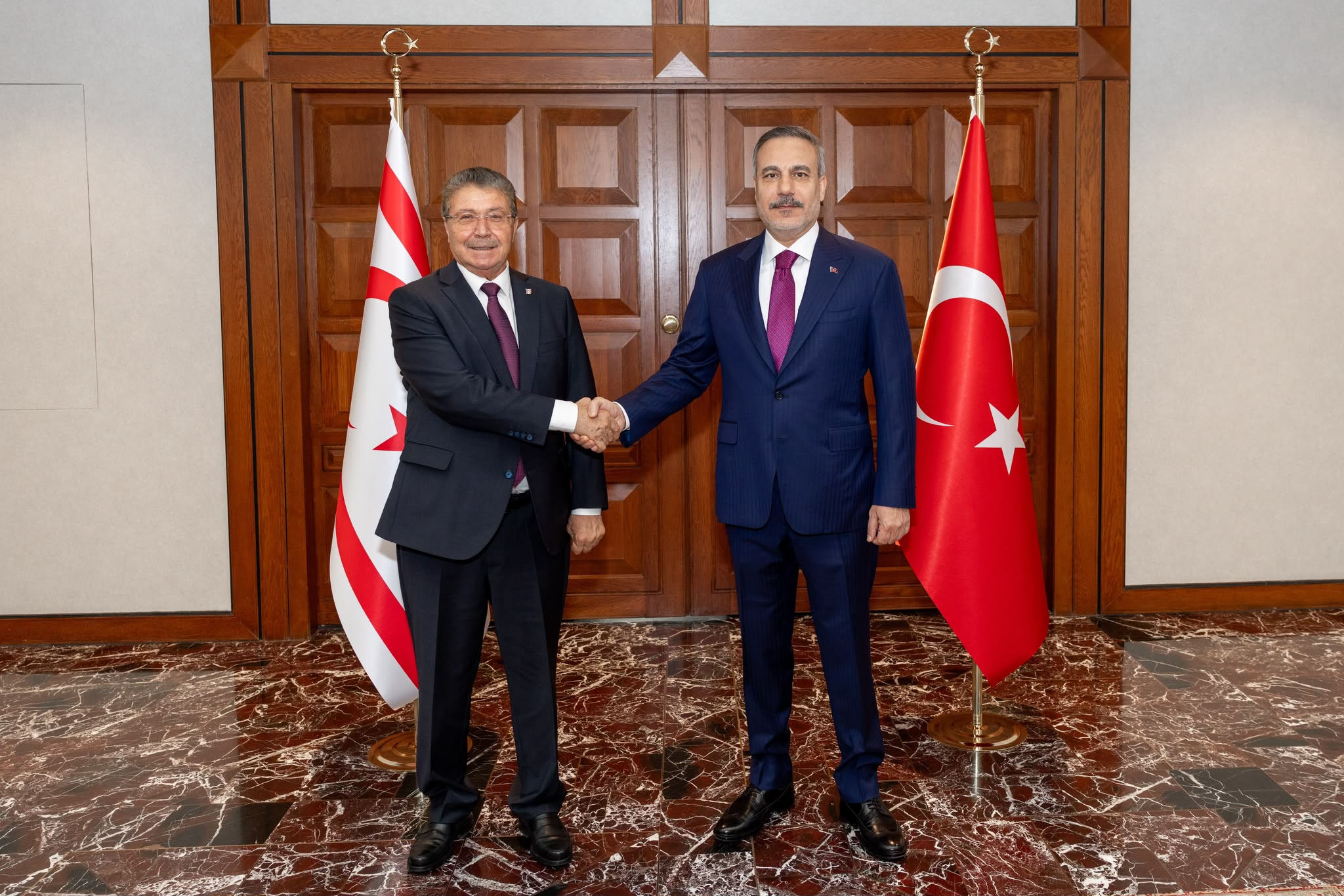 Üstel-Fidan görüşmesinde ülke ve bölgedeki son gelişmeler ele alındı