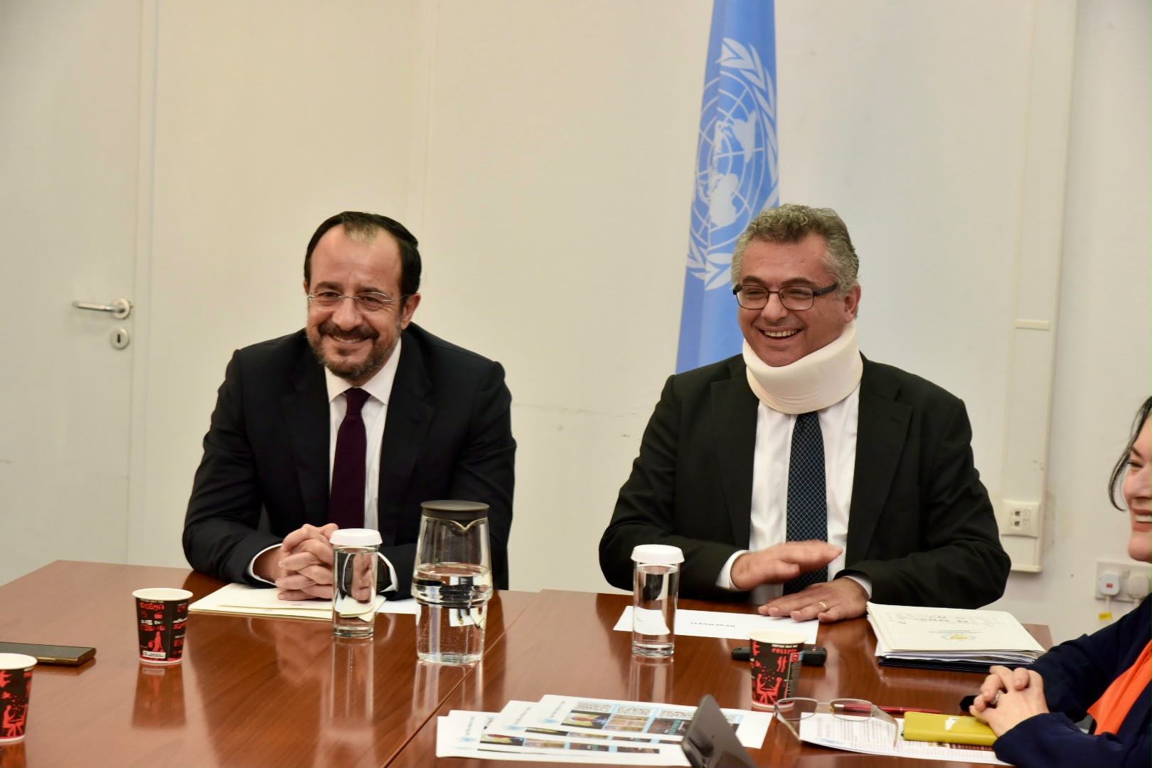 Erhürman-Hristodulidis görüşmesi sona erdi… Liderler teknik komitelerle bir araya geliyor