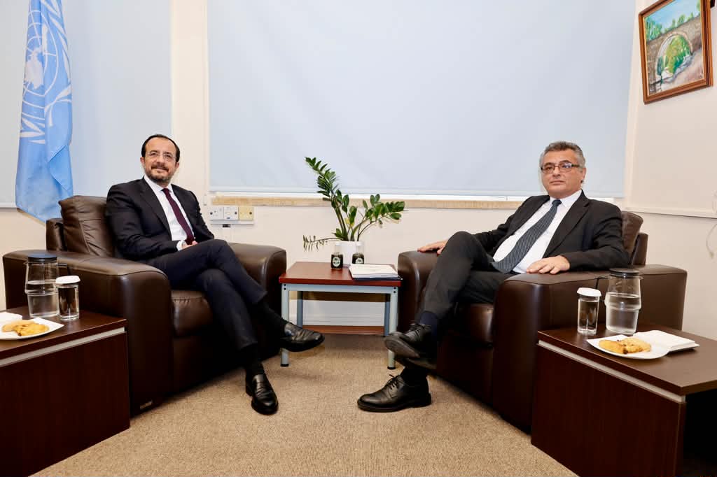Cumhurbaşkanı Tufan Erhürman ile Kıbrıslı Rum Lider Nikos Hristodulidis görüştü