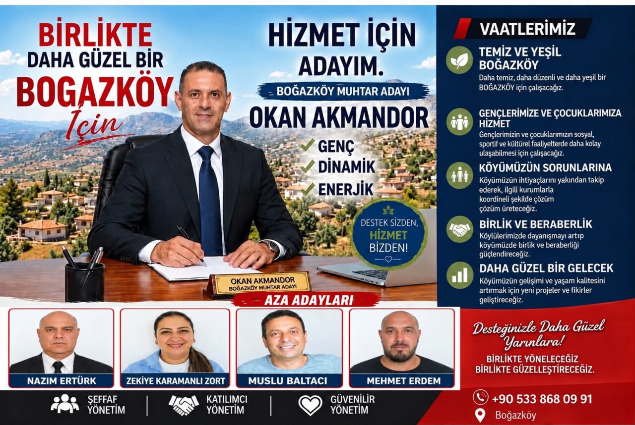 BOĞAZKÖY’DE HER SES DEĞERLİ, HER SORUN ÖNEMLİ!