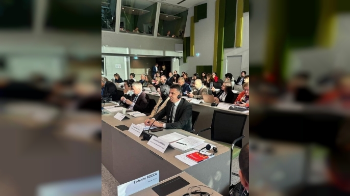 Hüseyin Amcaoğlu Fransa’da Avrupa Konseyi Genel Kurulu’na katıldı