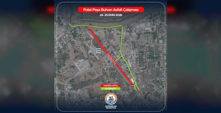 Polatpaşa Bulvarı hafta sonu araç trafiğine kapatılacak